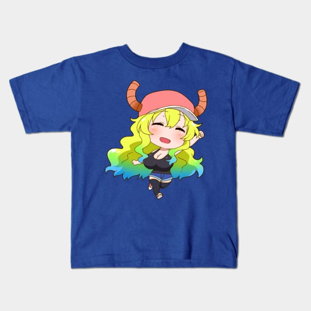 chibi louca Kids T-Shirt by Amacha